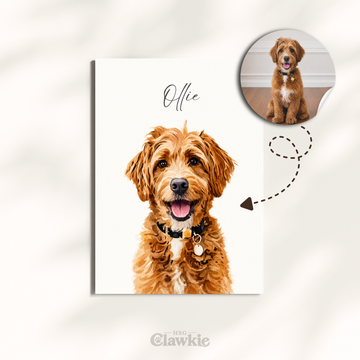 Custom Pet Portraits Canvas & Poster