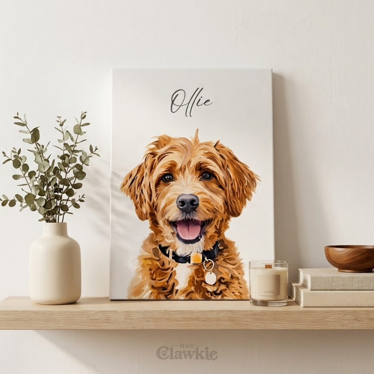 Custom Pet Portraits Canvas & Poster