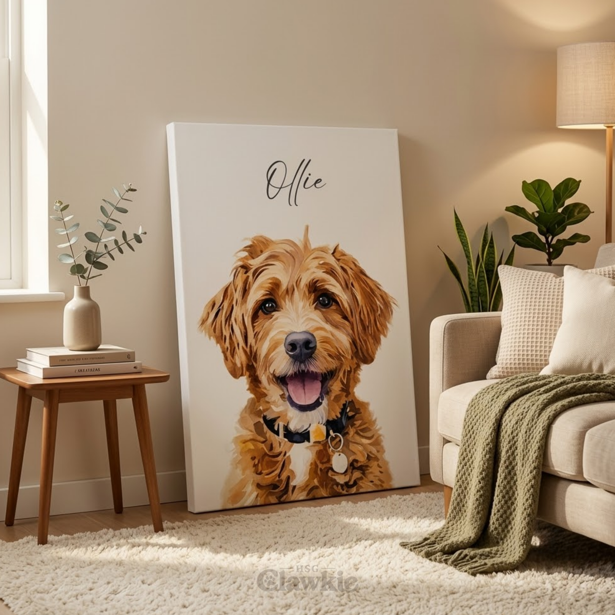 Custom Pet Portraits Canvas & Poster